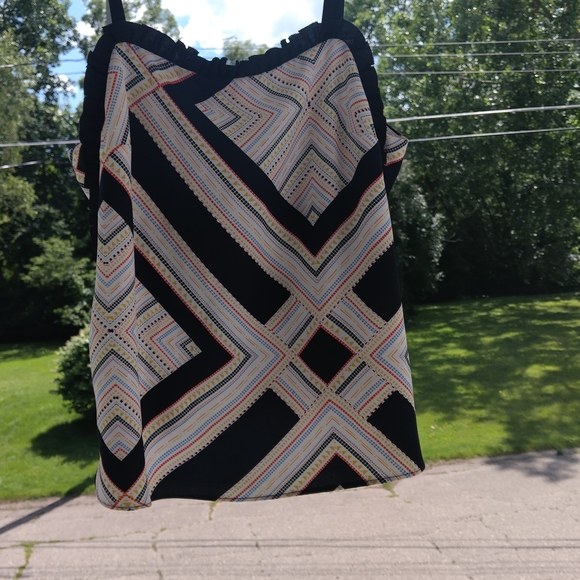 Cooper & Ella Graphic Black and White Camisole - Picture 6 of 13